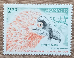 Monaco - YT N°1849 - Faune / Les Rapaces / Gypaete Barbu - 1992 - Neuf - Nuovi