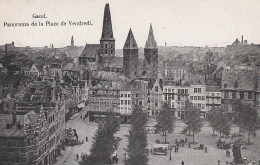 Gand Panorama De La Place De Vendredi Feldpgl1915 #D1304 - Andere & Zonder Classificatie