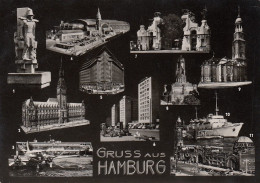 Gruss Aus Hamburg Mehrbildkarte Ngl #D1925 - Otros & Sin Clasificación