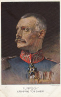 Kronprinz Rupprecht Von Bayern, Generalfeldmarschall Feldpgl1915 #D2376 - Königshäuser