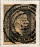 ALTDEUTSCHLAND , PREUSSEN, 1850, MI 4, 3 SGR, KÖNIG FRIEDRICH WILHELM LV, GESTEMPELT, OBLITERE 136 BISLICH - Used