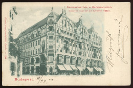 BUDAPEST  1900. Vintage Postcard, Secession House - Hungary