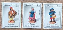 Monaco - YT N°1846 à 1848 - Noël / Santons De Provence - 1992 - Neuf - Nuovi