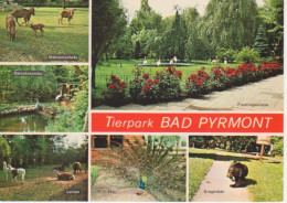 Bad Pyrmont Tierpark Mehrbildkarte Ngl #220.374 - Other & Unclassified