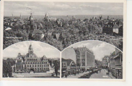 Recklinghausen Panorama Rathaus U.Markt Gl1953 #220.021 - Andere & Zonder Classificatie