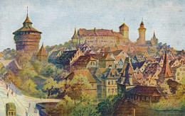 Nürnberg Hallertor-Panorama Ngl #D3534 - Sonstige & Ohne Zuordnung