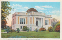 Baton Rouge LA - State Unsiversity, Memorial Library Ngl #220.188 - Sonstige & Ohne Zuordnung