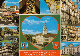 Gruss Aus Der Lessingstadt Wolfenbüttel Mehrbildkarte Gl1985 #D5011 - Other & Unclassified