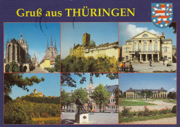 Gruss Aus Thüringen Mehrbildkarte Gl1995 #D5970 - Autres & Non Classés