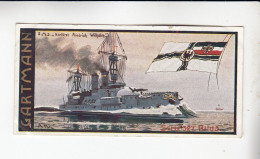 Gartmann  Deutsche Kriegsschiffe S.M.S. Kurfürst Friedrich Wilhelm      Serie 327 #3 Von 1909 - Autres & Non Classés