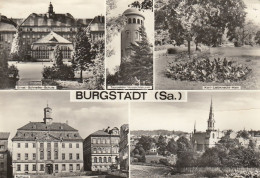 Burgstätt (Sa.) Mehrbildkarte Gl1975 #D4808 - Other & Unclassified