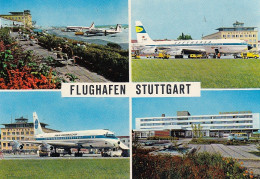 Flughafen Stuttgart Mehrbildkarte Ngl #D5404 - Autres & Non Classés