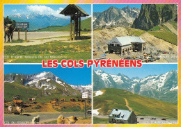 Les Cols Pyrénées Mehrbildkarte Gl1996 #D5113 - Other & Unclassified
