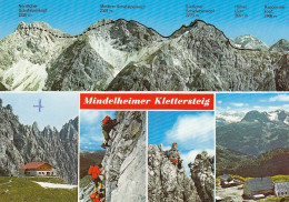 Mindelheimer Klettersteig Mehrbildkarte Gl1987 #D4678 - Autres & Non Classés