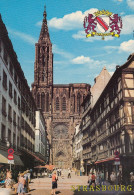 Strasbourg La Cathédrale Et La Rue Mercière Gl1977 #D4717 - Sonstige & Ohne Zuordnung