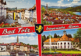 Bad Tölz Bayerische Alpen Mehrbildkarte Gl1974 #D5144 - Andere & Zonder Classificatie