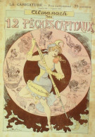 La Caricature 1884 N°210 12 Pêchés Capitaux Barret Robida Gourmandise Avarice Draner - Magazines - Before 1900
