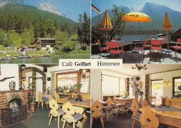 Hintersee Café Gelfart Mehrbildkarte Gl1991 #D5478 - Andere & Zonder Classificatie