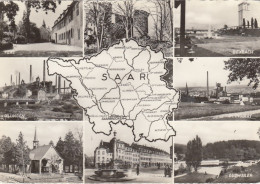 Gruß Aus Dem Saarland, Mehrbildkarte Gl1958 #G5760 - Andere & Zonder Classificatie