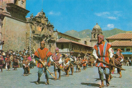 Perú Tarpuy Dance Student Folkloric Parade Inti Raymi Ngl #D6130 - Altri & Non Classificati