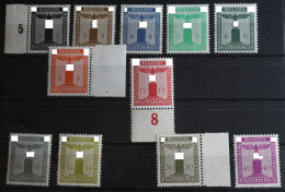 Deutsches Reich Dienstmarke 144-154 Postfrisch #FP021 - Officials