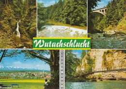 Die Wutachschlucht I.Schwarzwald Mehrbildkarte Ngl #D6462 - Andere & Zonder Classificatie