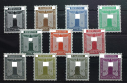 Deutsches Reich Dienstmarke 144-154 Postfrisch #SH536 - Dienstzegels