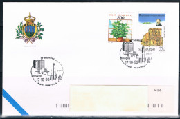 SAN MARINO 1992 -  Expo Filatelico "Bophilex 92 ", Annullo Speciale. - Philatelic Exhibitions