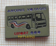 PAT14950 AUTOCAR ANCENIS VOYAGES LEFORT Dpt 44 LOIRE ATLANTIQUE - Trasporti