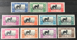 Lot De 11 Timbres Taxes Neufs* Saint Pierre Et Miquelon 1932 - Postage Due