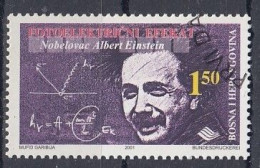 BOSNIA AND HERZEGOVINA 251,used - Albert Einstein