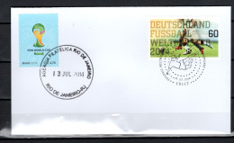 Germany 2014 Football Soccer World Cup, Joint Cover With Brazil - 2014 – Brasilien