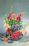 R528839 Vase With Flowers. J. Salmon - World