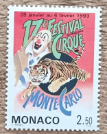 Monaco - YT N°1854 - 17e Festival International Du Cirque De Monte Carlo - 1993 - Neuf - Unused Stamps