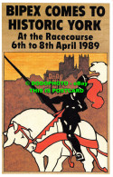 R529151 Bipex Comes To Historic York. At The Racecourse. 1989. Postcard Traders - World