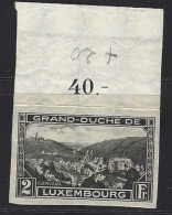 Luxembourg Yv 274 Bdf,exposition Philatélique D'Esch-sur-Alzette Non Dentelé.**/mnh - Unused Stamps