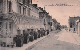 LUC Sur MER-rue Guynemer Et Hôtel De La Belle Plage - Luc Sur Mer