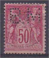 Sage N°98 80c Rose Perforé BM - Gebruikt