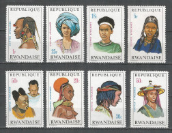 Rwanda 1971 Year ,mint Stamps MNH(**) Mi.# 439-446 - Nuevos