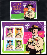 Zambia - 2006 Centenary Of Scouting Set (**) # SG 1020-1024 - Unused Stamps