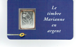 3925 Marianne Lamouche Argent 5 € - Nuovi