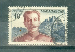 MADAGASCAR - N°326 Oblitéré. - Centenaire De La Naissance Du Maréchal Lyautey. - Oblitérés