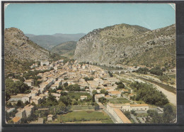 30 - ANDUZE - Vue Aérienne - En 1er Plan La Sécurité Sociale - Au Fond: Le Portail Du Pas - Anduze