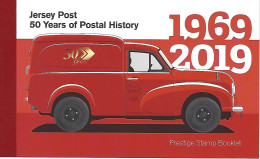 JERSEY, 2019, Booklet 82, Jersey Post, 50 Years Of Postal History - Jersey