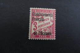 OCEANIE TAXES N°9 NEUF* TB COTE 18 EUROS VOIR SCANS - Timbres-taxe