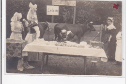 LIGUGE : Laiterie (stand), Foire, Vache (à Localiser) - Très Bon état - Andere & Zonder Classificatie