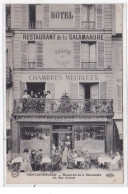 FONTAINEBLEAU : Hôtel Restaurant De La Salamandre Salon Du Premier Chambres Meublées 76 Rue Grande - Très Bon état - Fontainebleau