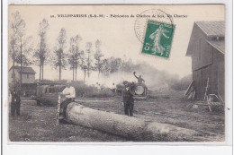 VILLEPARISIS : Fabrication Du Charbon De Bois, Un Chantier - Très Bon état - Villeparisis