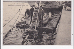 LE HAVRE : Scaphandrier Descendant Au Fond De L'eau - Très Bon état - Non Classificati