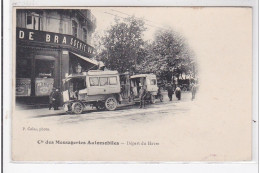 LE HAVRE : Départ Du Havre, Cie Des Messageries Automobiles - Très Bon état - Sin Clasificación